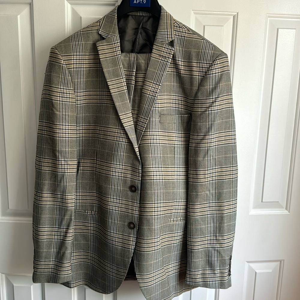boohooMAN blazer & trouser set